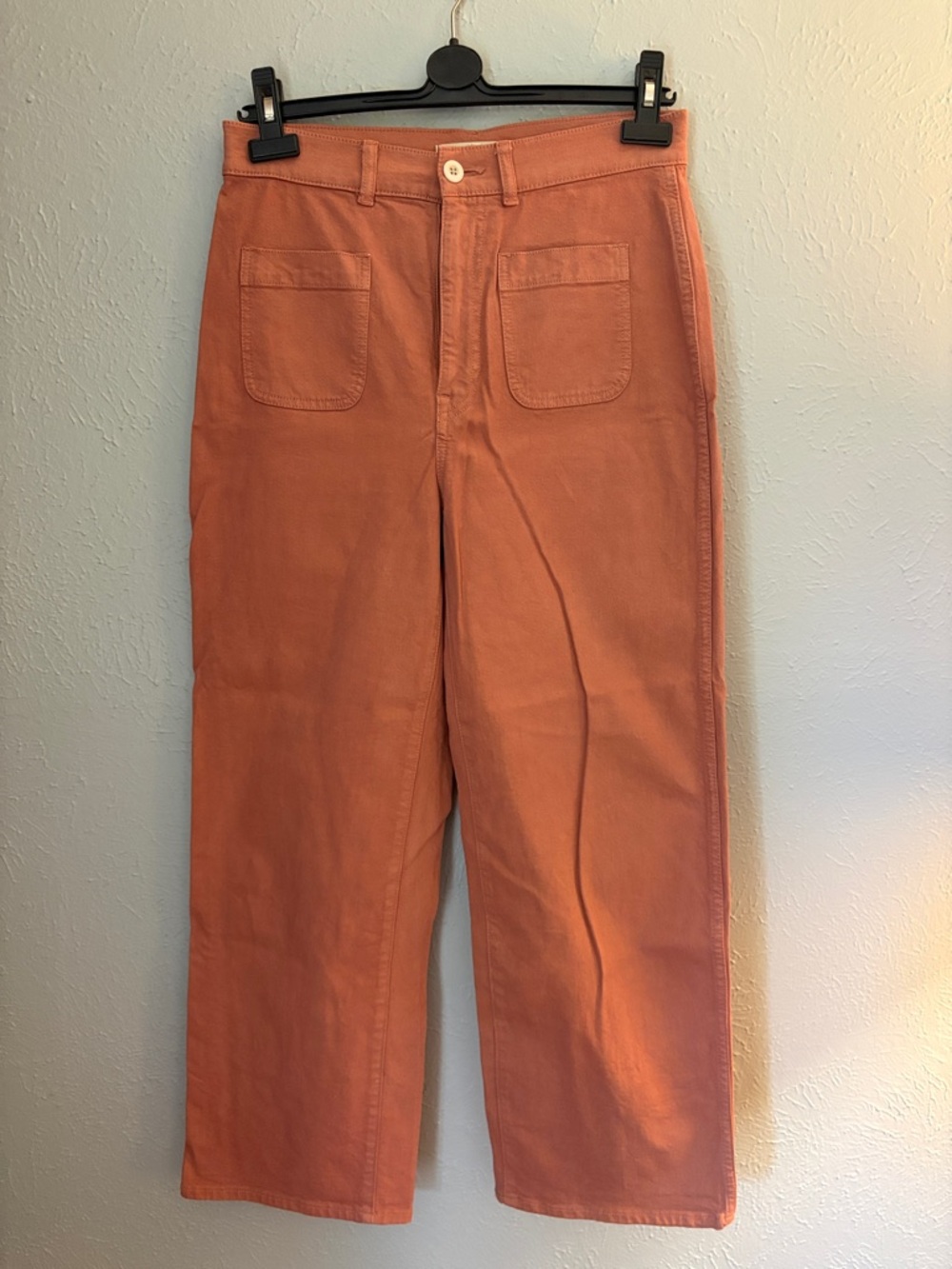 Madewell Patch-Pocket, Wide-Leg Trousers